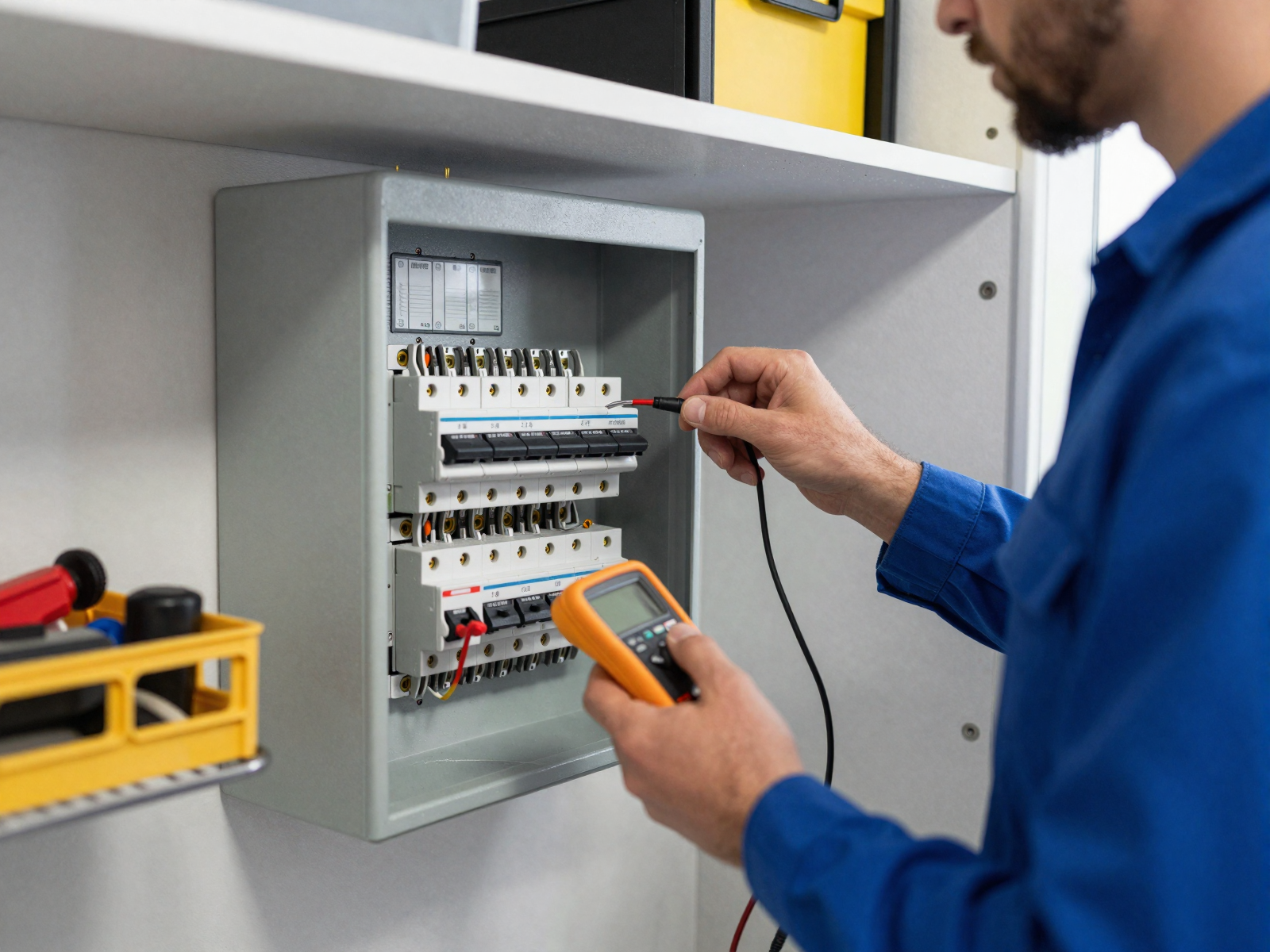 Professional electrical panel installation